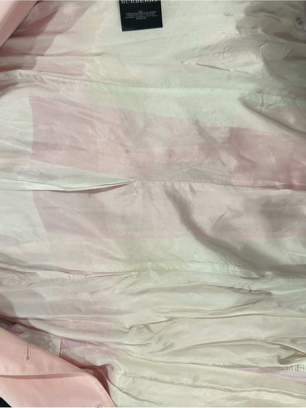 Rare vintage Burberry Prorsum dusty pink cotton trench coat - Picture 13 of 16